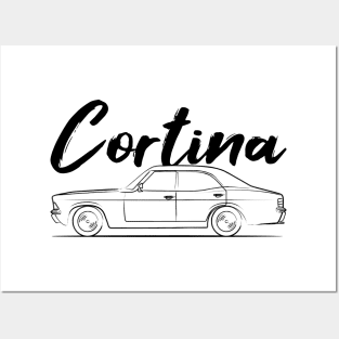 Classic Cortina MK3 Legend Posters and Art